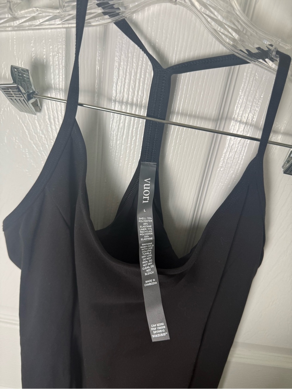 Vuori One Shot Tennis Dress in Black L - Picture 5 of 5